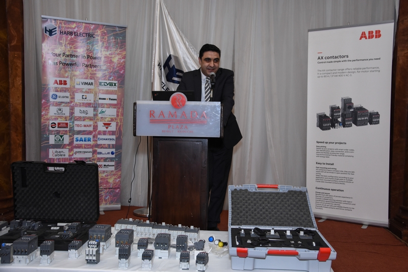 HARB ELECTRIC SAL - Launching of ABB AX Contactor